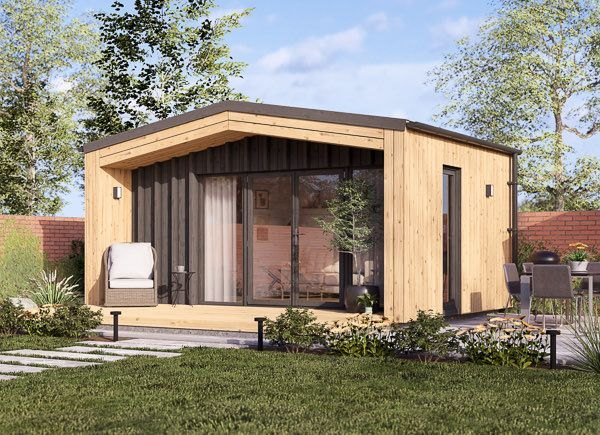 Insulated garden studio